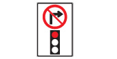 Do not turn right on red light sign: Ontario MTO
